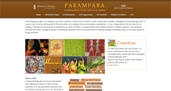 Desktop Screenshot of paramparaproject.org